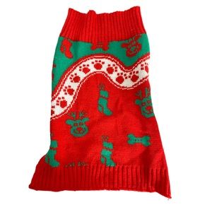 Cesar Millan dog sweater Christmas